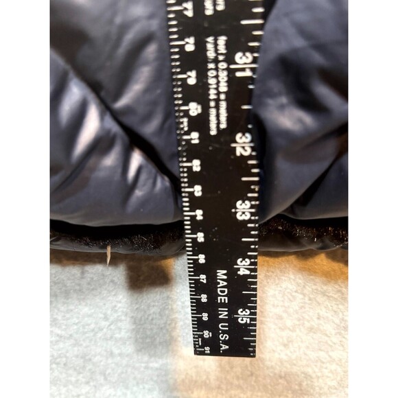 Laundry By Shelli Segal Jacket Women's Medium Midi Down 2 in 1 Navy Blue Hooded - Picture 16 of 16